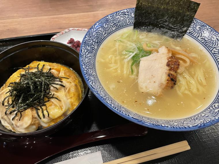 鶏白湯ラーメン❤︎