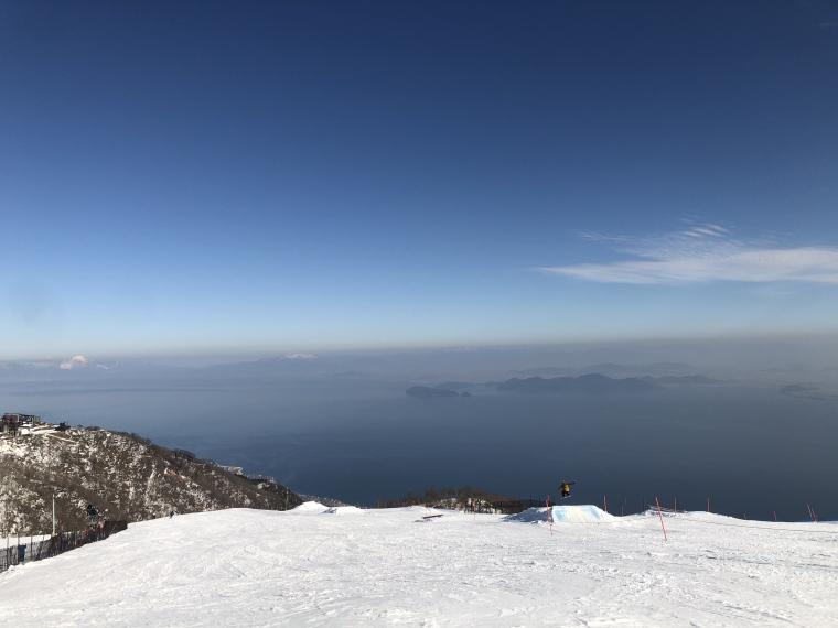 滋賀県にある琵琶湖バレイの雪景色☆