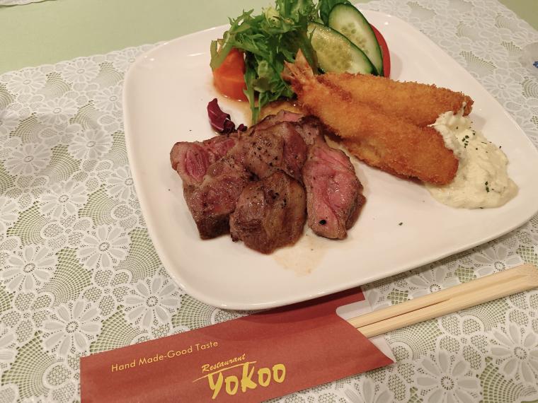 大阪市福島区にある洋食yokooで美味しいlunch♡